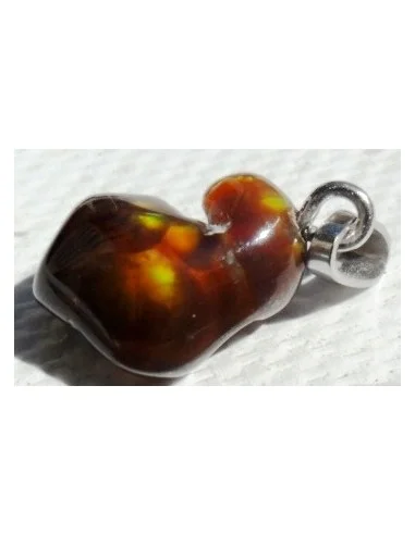 Opale noire pendentif