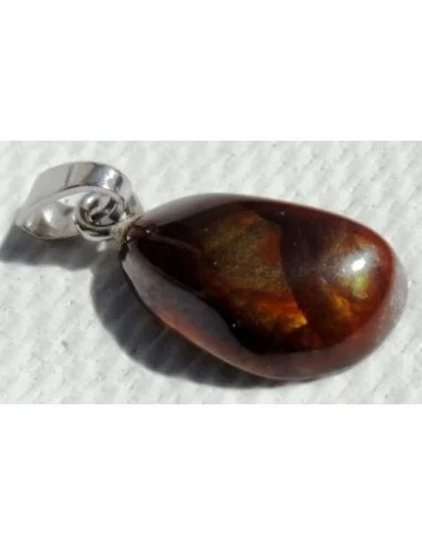 Opale noire pendentif