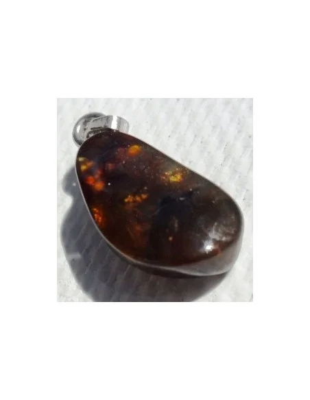 Opale noire pendentif