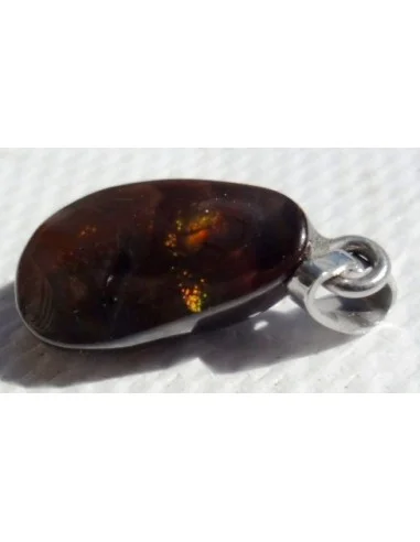 Opale noire pendentif