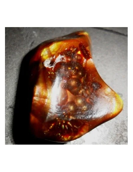 Opale noire  pendentif Opale noire  pendentif