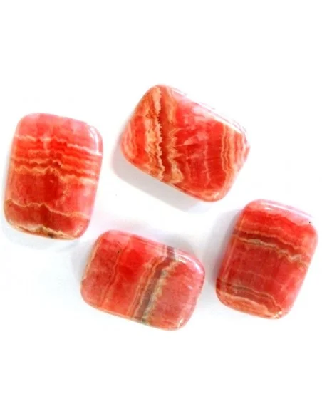 Rhodocrosite rectangle percé Rhodocrosite rectangle percé