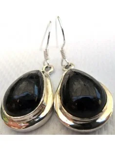 Boucles doreilles  Iolite argent 2