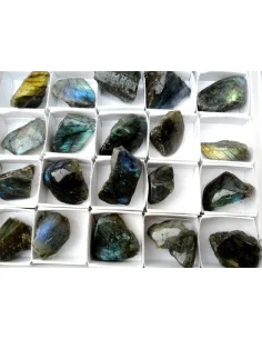 Labradorite moité polis 13 à 34g 2