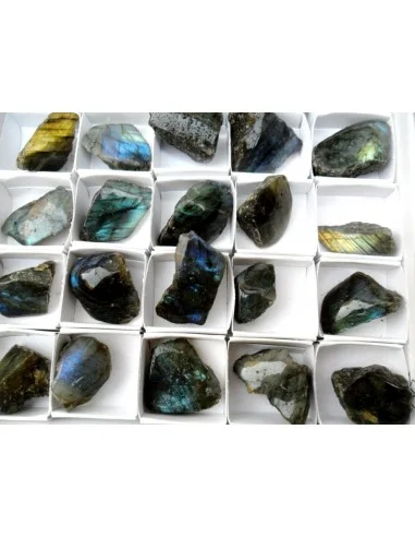 Labradorite moité polis 13 à 34g