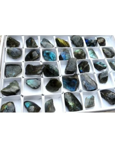 Labradorite moité polis 13 à 34g