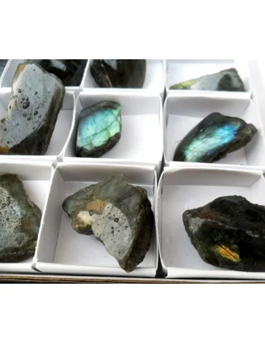 Labradorite moité polis 13 à 34g