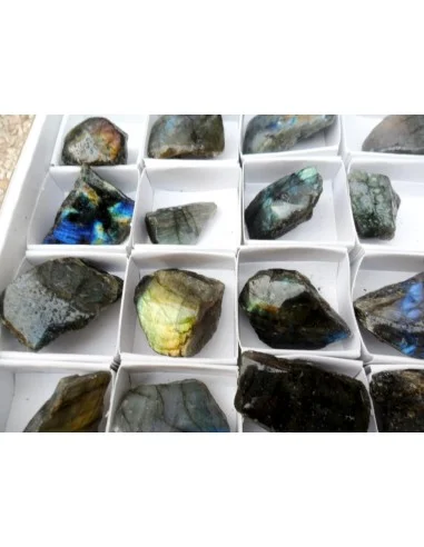 Labradorite moité polis 13 à 34g