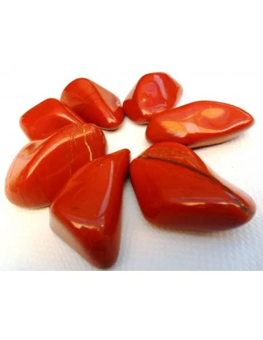 Jaspe rouge galet 4 a 4,9cm
