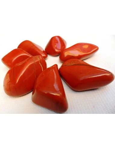 Jaspe rouge galet 4 a 4,9cm