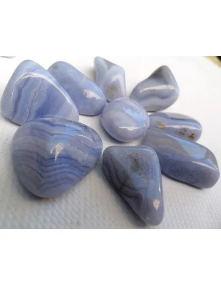 Calcedoine bleue 6 a 17g Calcedoine bleue 6 a 17g