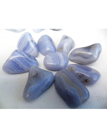 Calcedoine bleue 6 a 17g Calcedoine bleue 6 a 17g