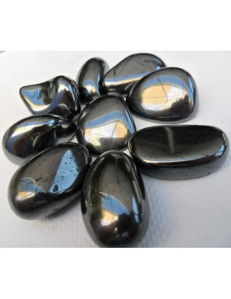 Hématite polis