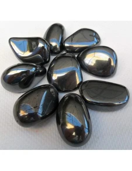 Hématite polis
