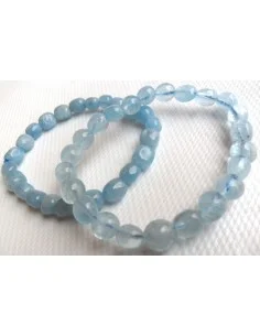 Aigue marine bracelet ovale 2