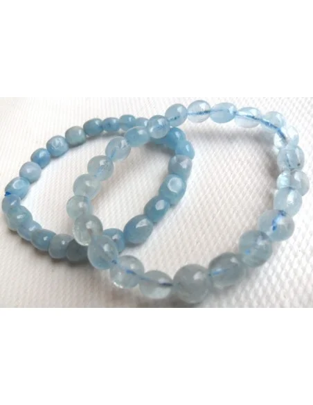 Aigue marine bracelet ovale Aigue marine bracelet ovale