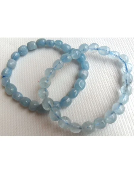 Aigue marine bracelet ovale Aigue marine bracelet ovale