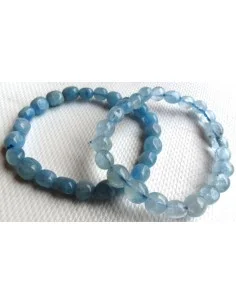 Aigue marine bracelet ovale