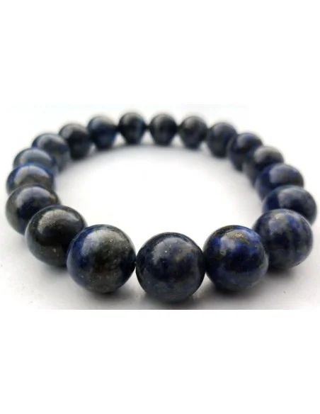 Lapis lazuli 10mm bracelet femme