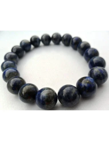 Lapis lazuli 10mm bracelet femme