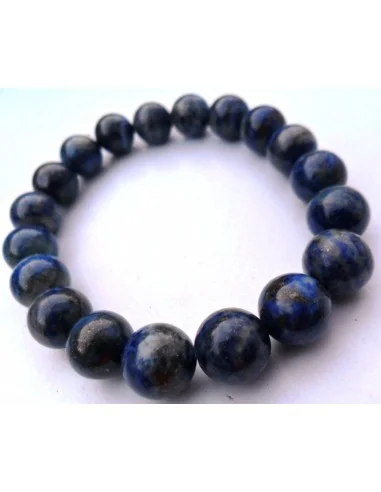 Lapis lazuli 10mm bracelet femme