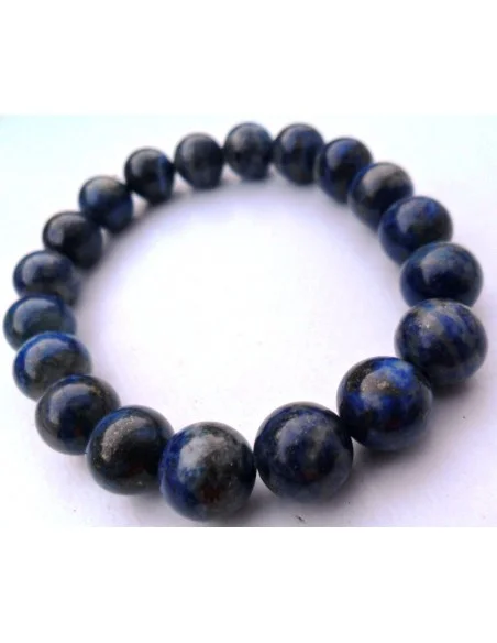Lapis lazuli 10mm bracelet femme