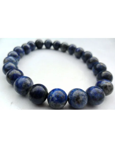 Lapis lazuli 10mm bracelet homme