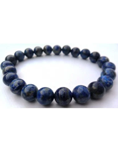 Lapis lazuli 10mm bracelet homme