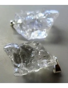 Quartz ,Cristal brut Pendentif