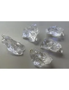 Quartz ,Cristal brut Pendentif 2