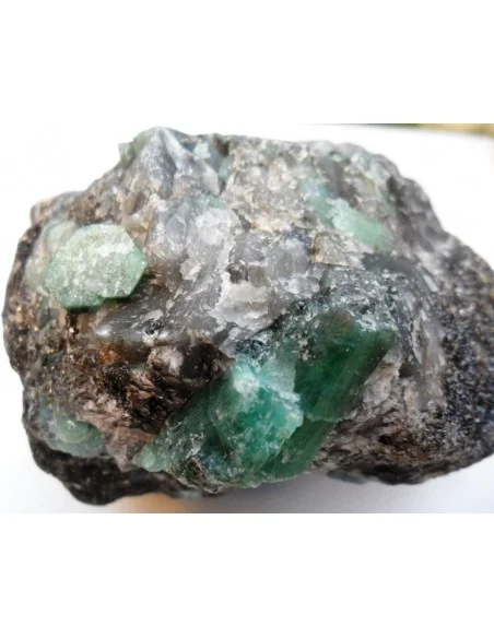 Grand morceau Emeraudes gangue Grand morceau Emeraudes gangue