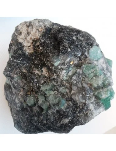 Grand morceau Emeraudes gangue