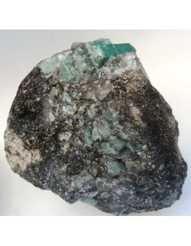 Grand morceau Emeraudes gangue