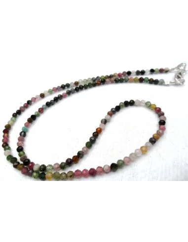 Tourmalines couleurs collier qualité gemme