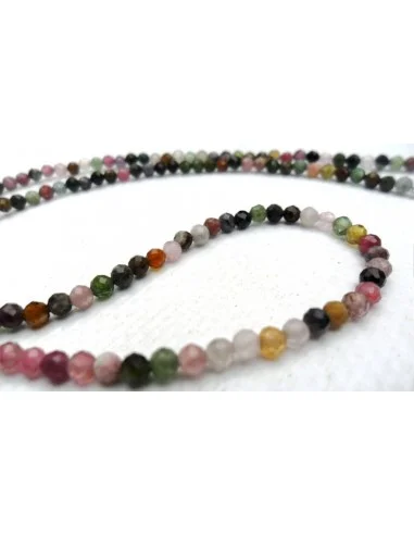 Tourmalines couleurs collier qualité gemme