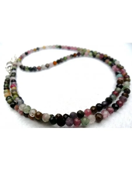Tourmalines couleurs collier qualité gemme