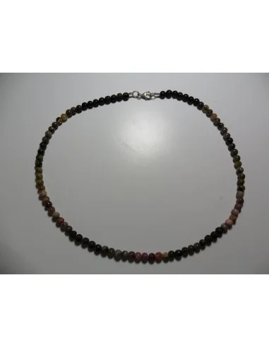 Tourmalines coulleurs bracelet ovale