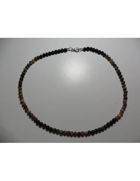 Tourmalines coulleurs bracelet ovale