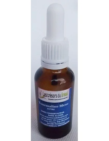 Elixir tourmaline bleue Indigolite