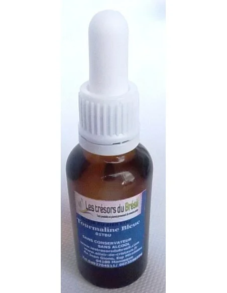Elixir tourmaline bleue Indigolite