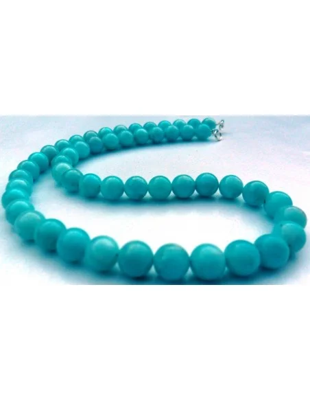 Amazonite 8mm collier