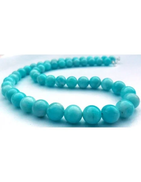 Amazonite 8mm collier