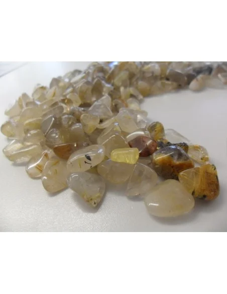 Quartz aux rutiles petites pierres prix unitaire