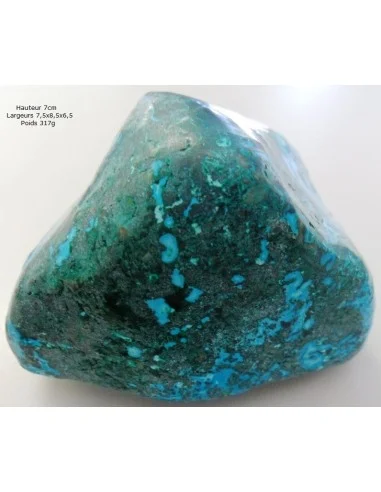 Chrysocolle brute