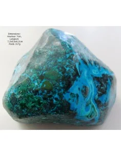 Chrysocolle brute