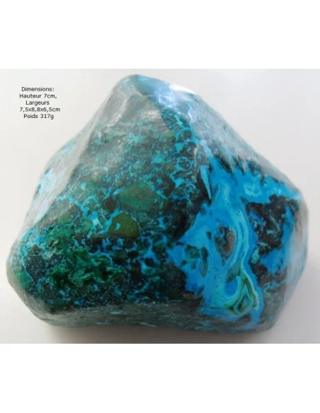 Chrysocolle brute
