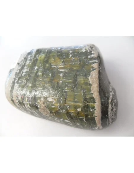 Galet Serpentine oeil d'argent 55mm Galet Serpentine oeil d'argent 55mm