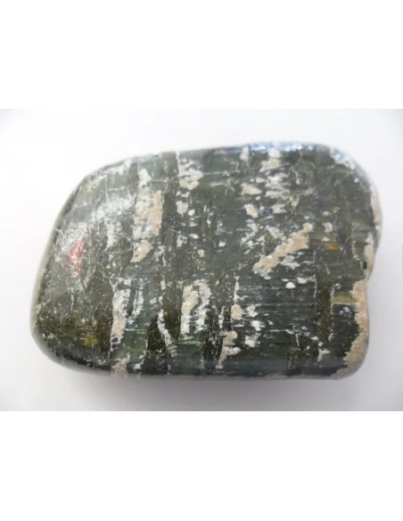 Galet Serpentine oeil d'argent 55mm Galet Serpentine oeil d'argent 55mm