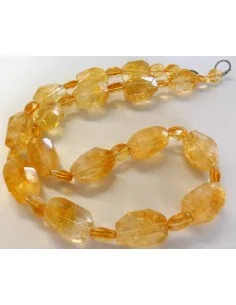 Citrine ovale facetté 2