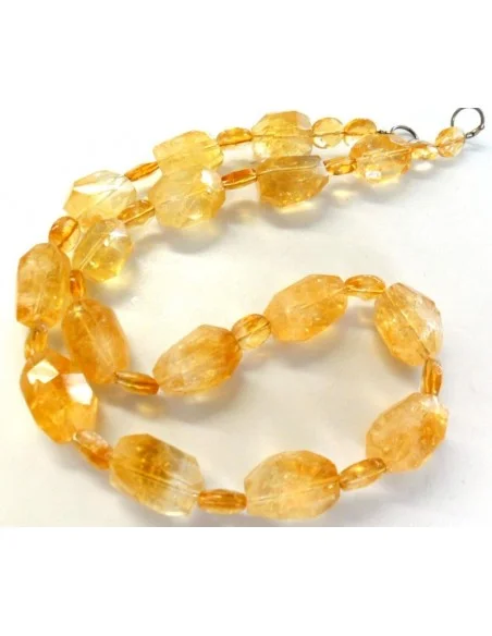 Citrine ovale facetté Citrine ovale facetté